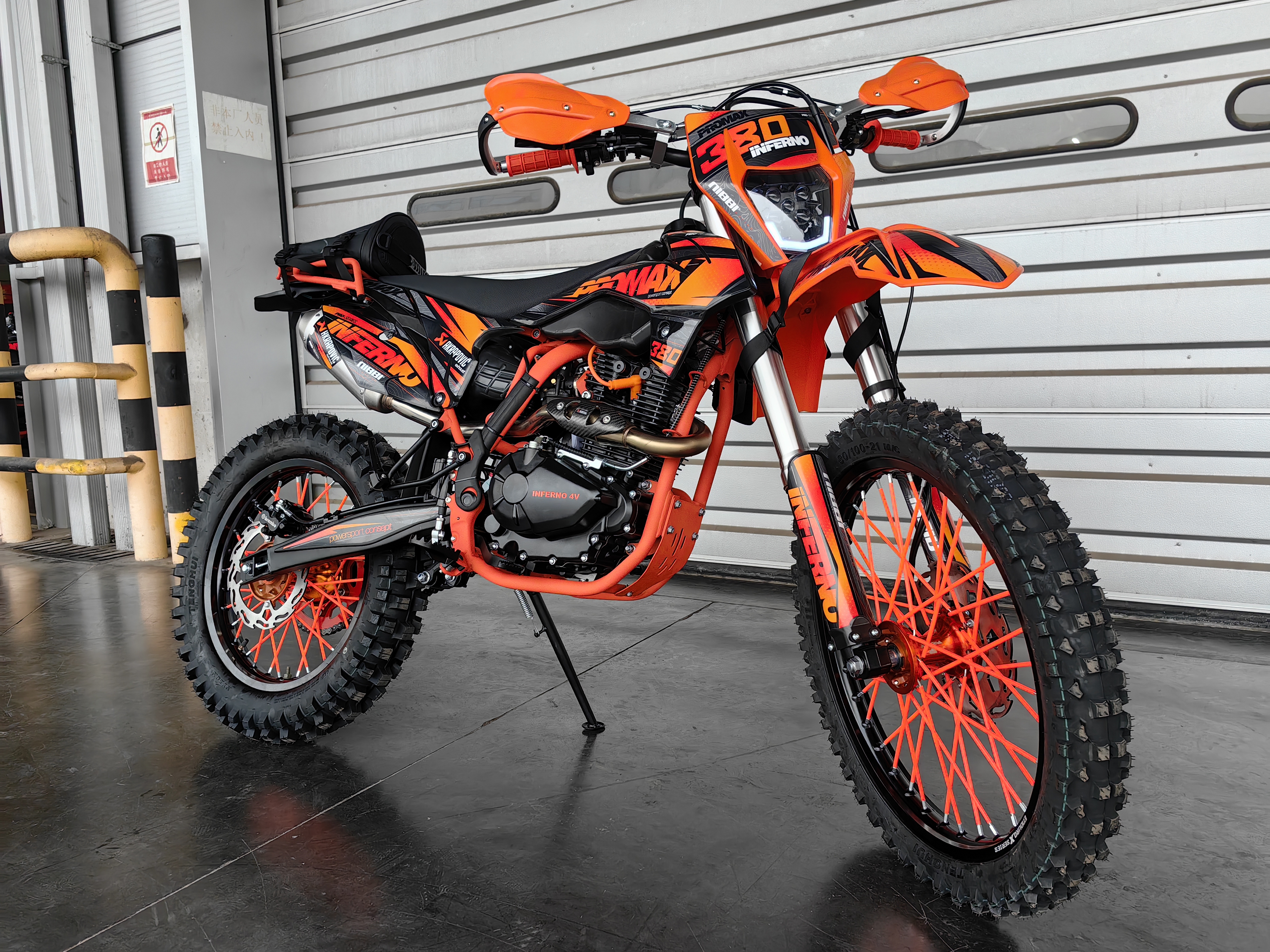 Кроссовый мотоцикл PROMAX INFERNO 380 (4 valves, 6 gears)