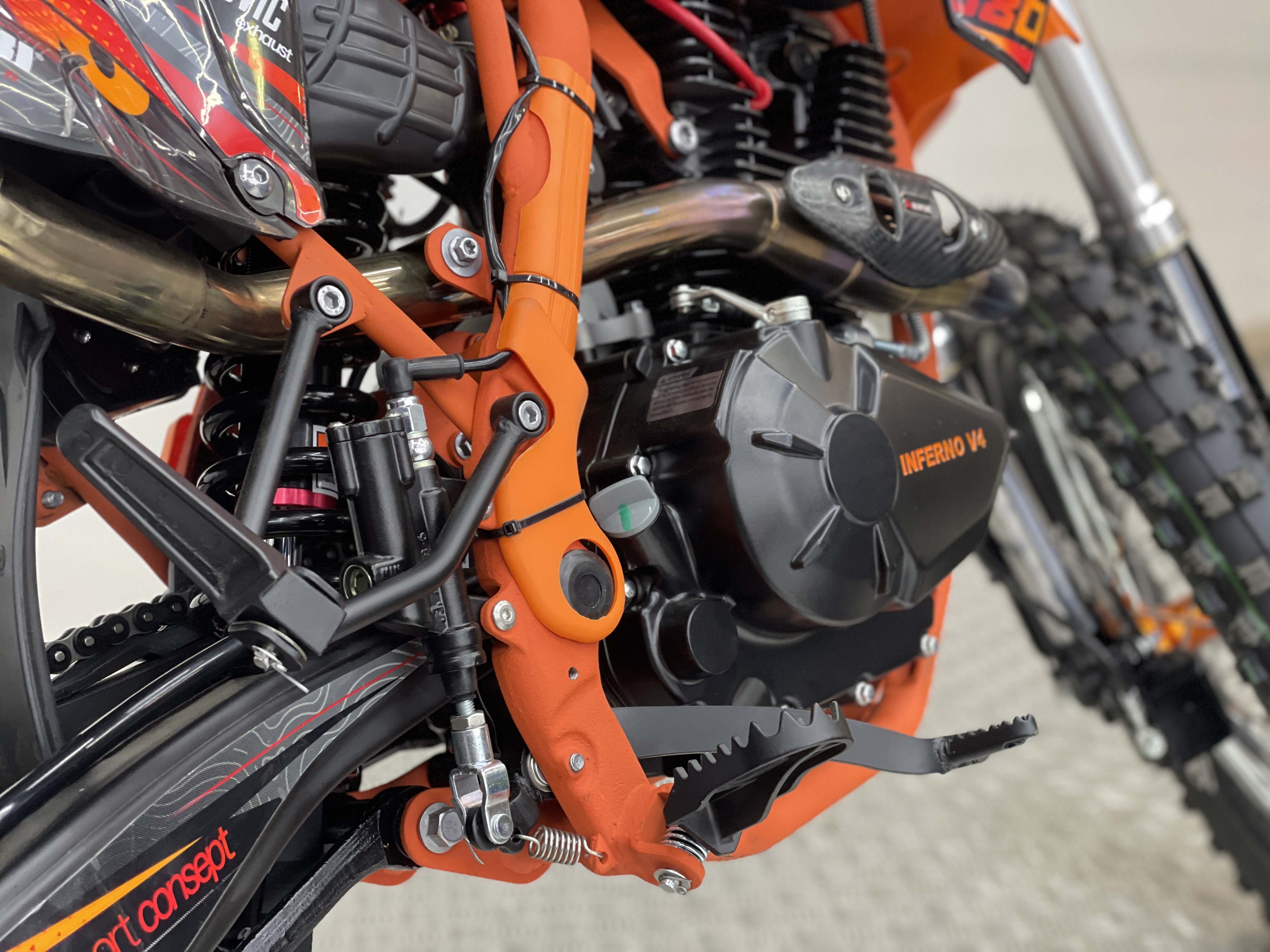 Кроссовый мотоцикл PROMAX INFERNO 380 (4 valves, 5 gears)