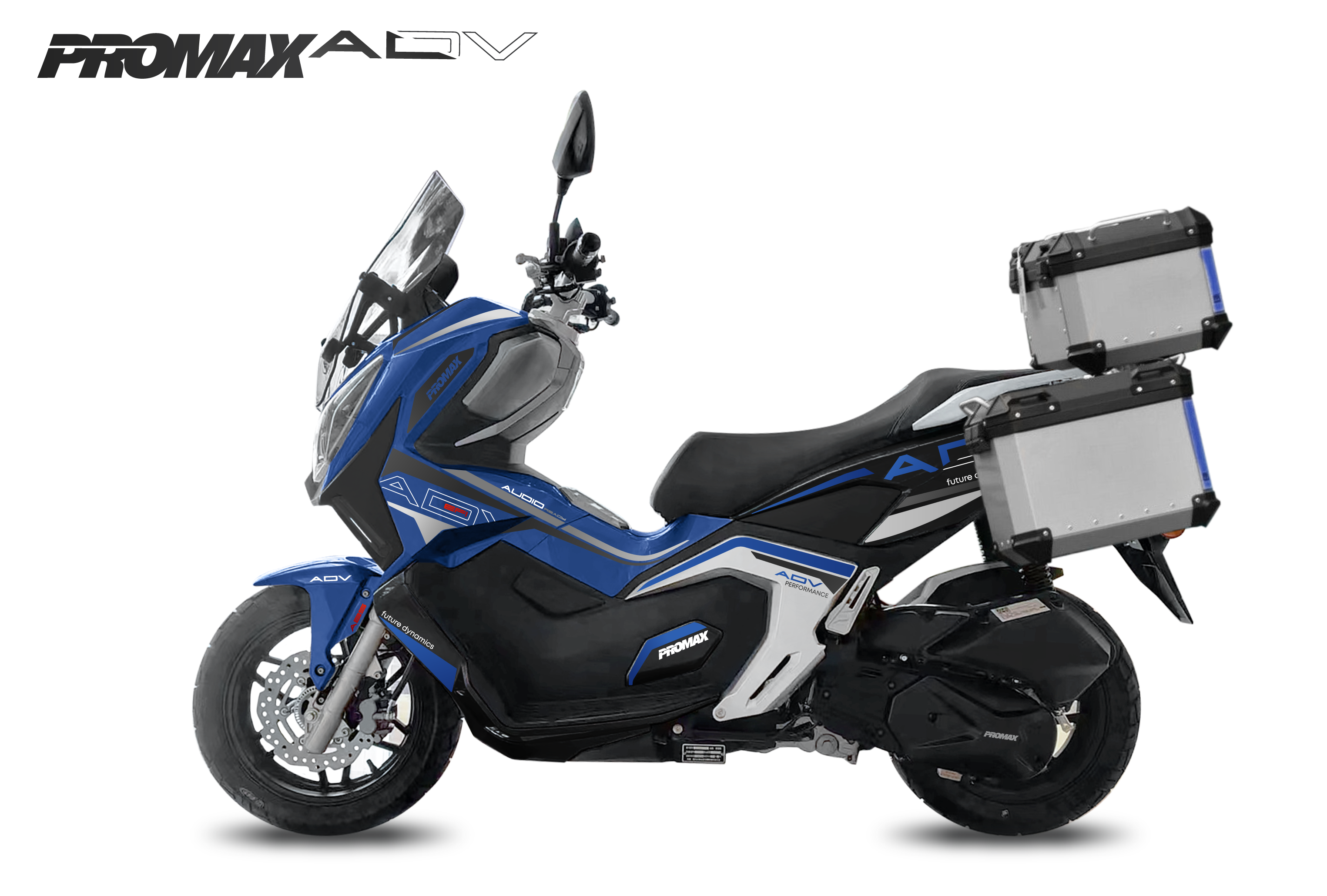 МаксиСкутер PROMAX ADV-Extra 250(49) (EFI, ABS, BOX, AUDIO)