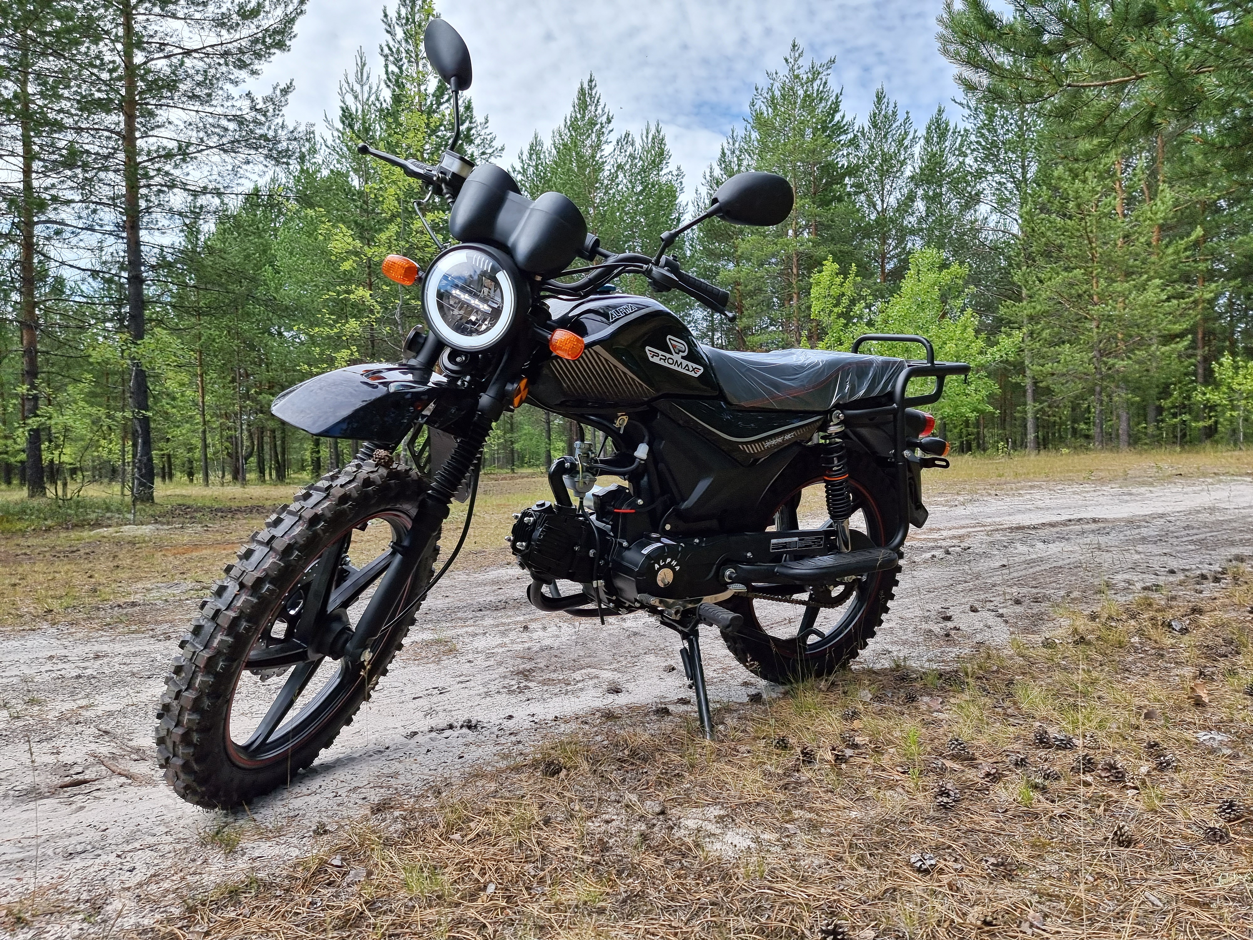Мопед Promax Alpha Offroad 130 (49) LUX (LED)