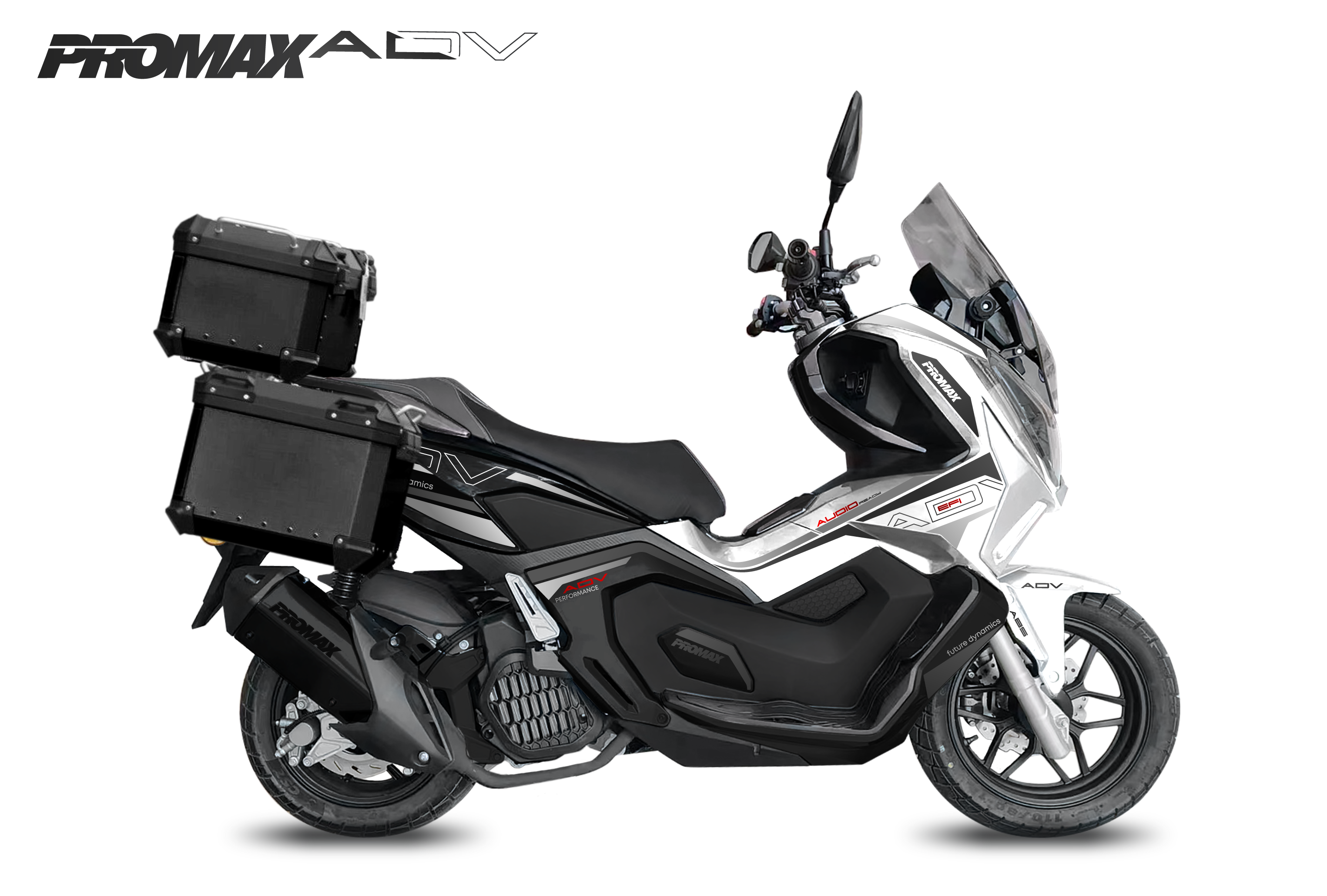 МаксиСкутер PROMAX ADV-Extra 250(49) (EFI, ABS, BOX, AUDIO)