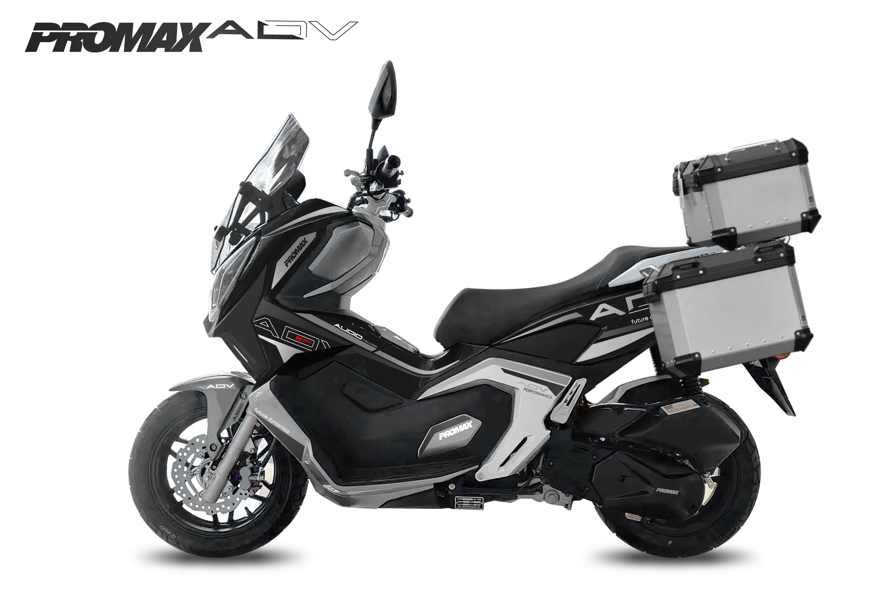 МаксиСкутер PROMAX ADV-Extra 250(49) (EFI, ABS, BOX, AUDIO)