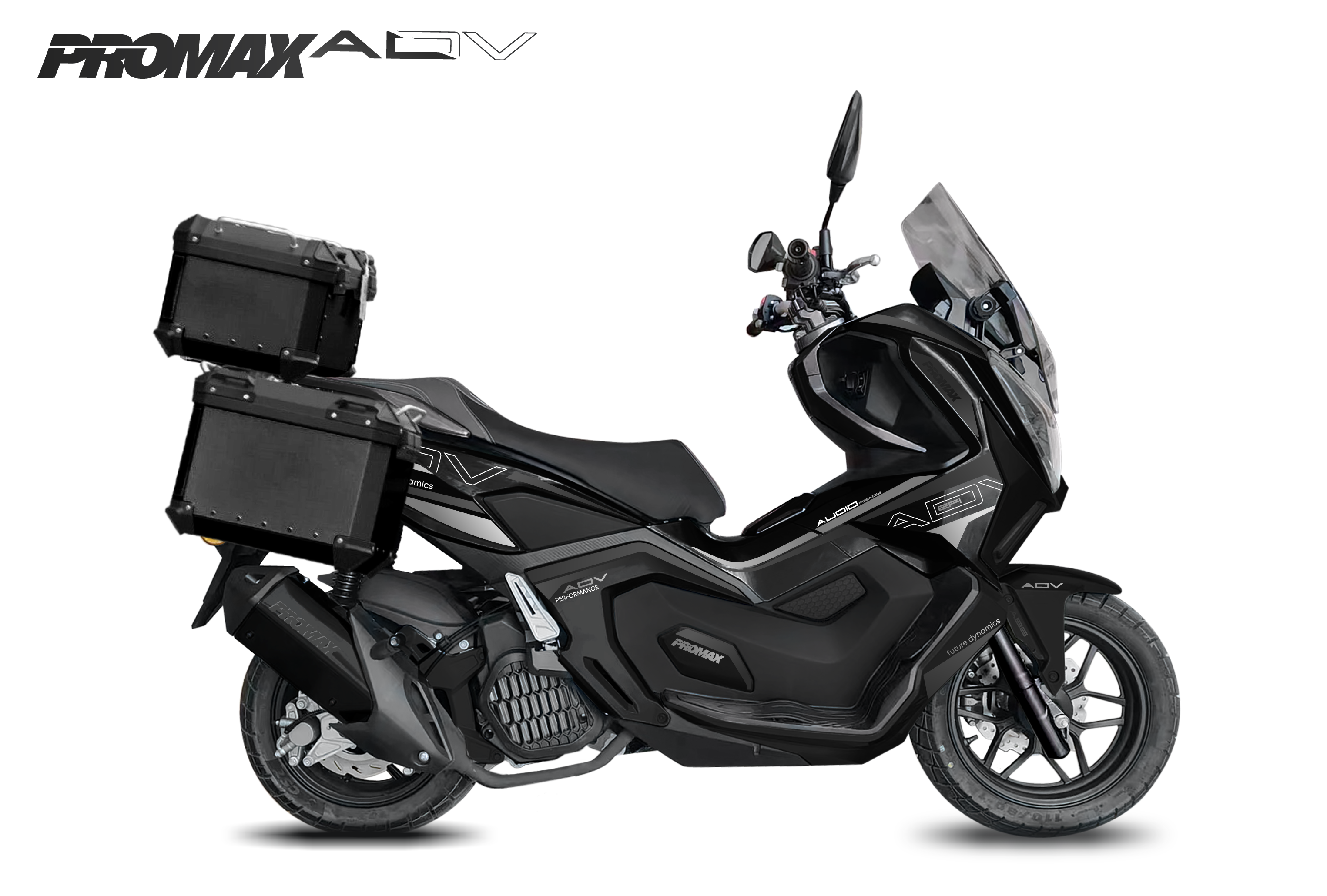 МаксиСкутер PROMAX ADV-Extra 250(49) (EFI, ABS, BOX, AUDIO)