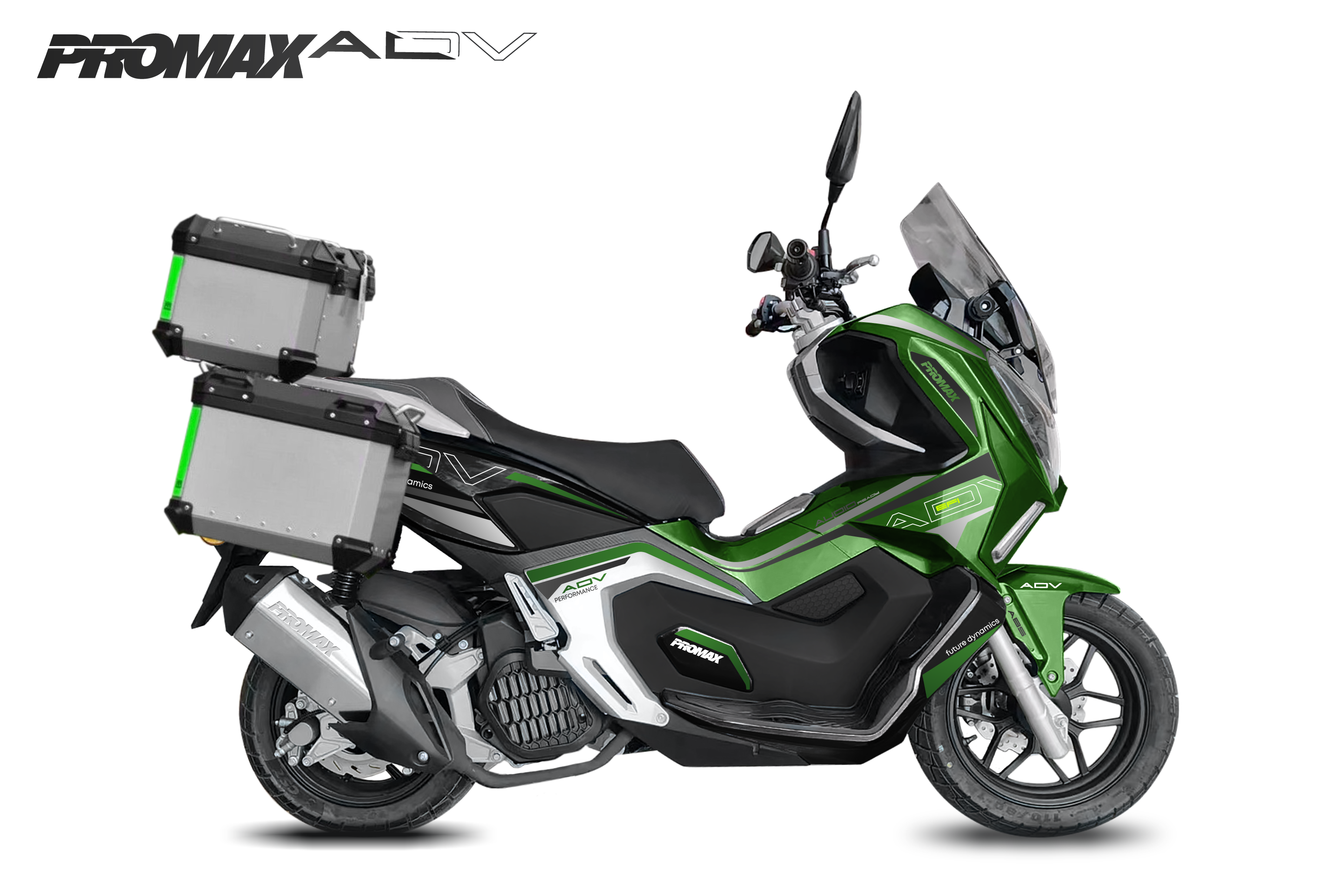 МаксиСкутер PROMAX ADV-Extra 250(49) (EFI, ABS, BOX, AUDIO)