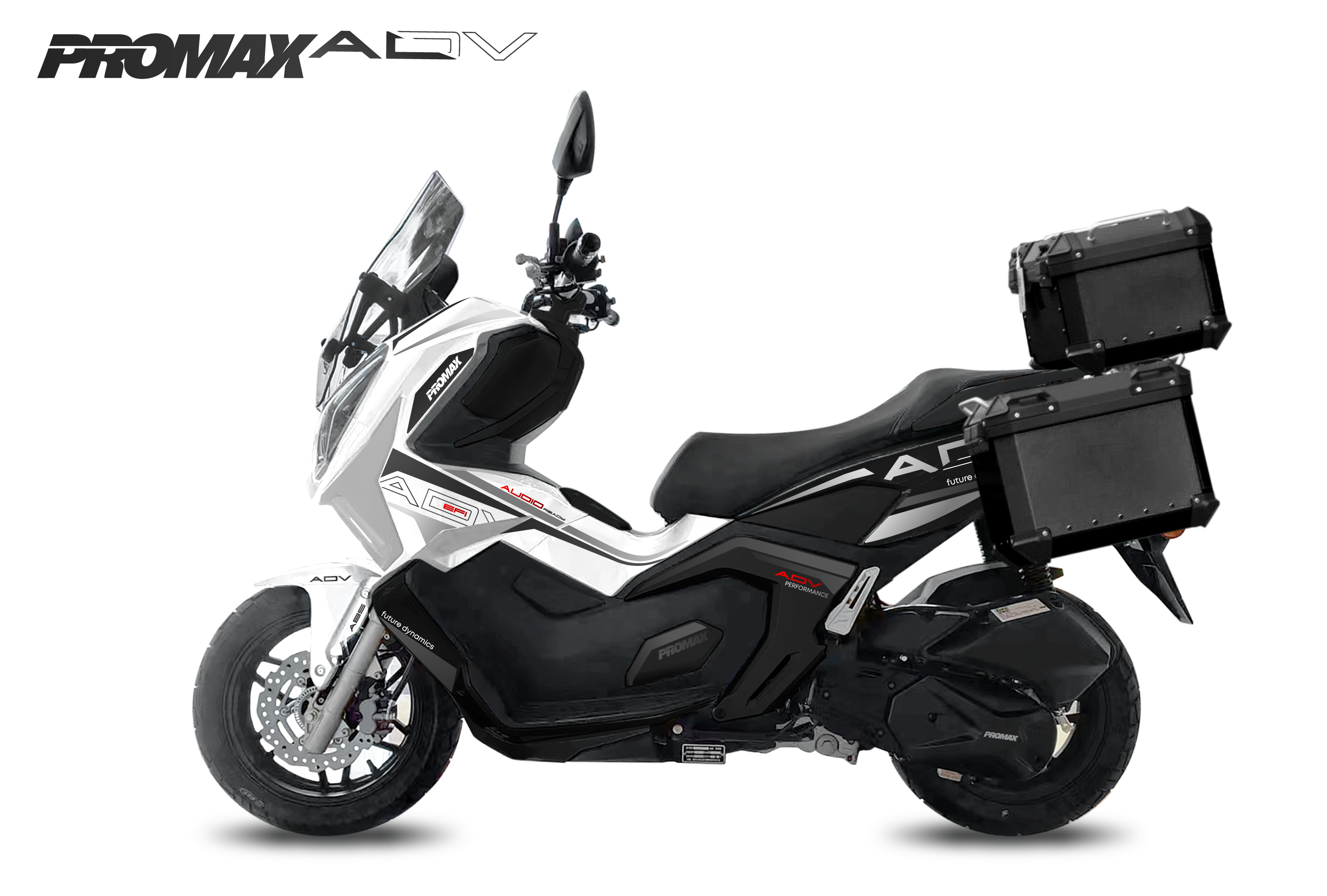 МаксиСкутер PROMAX ADV-Extra 250(49) (EFI, ABS, BOX, AUDIO)