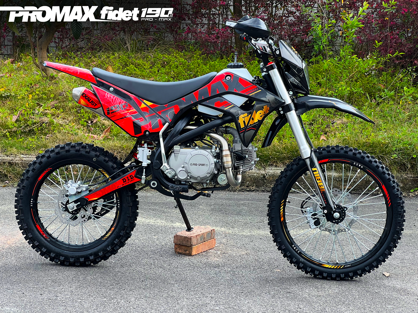 Мотоцикл (питбайк) PROMAX FIDET (ФАЙДЕТ) 190E MAX PRO LUX