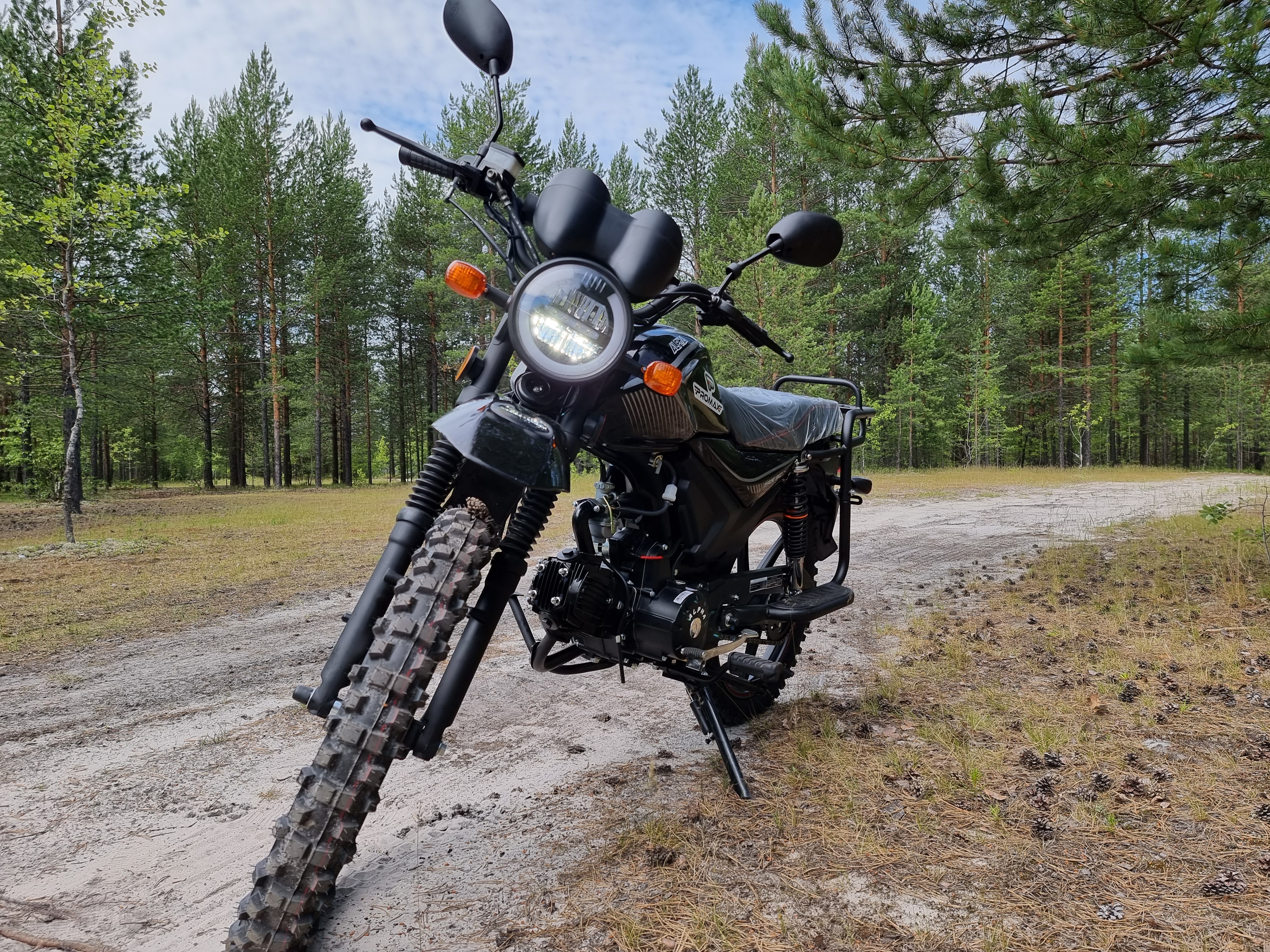 Мопед Promax Alpha Offroad 130 (49) LUX (LED)